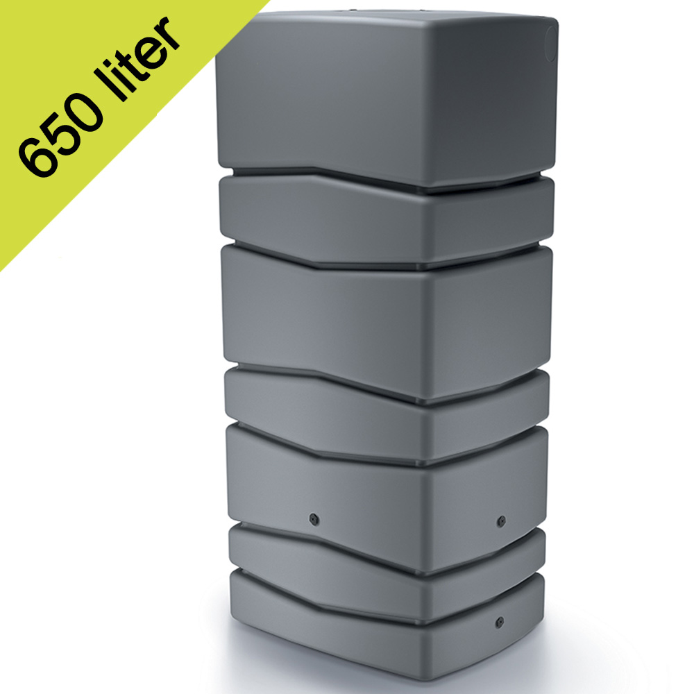 Aqua Tower Regenton 650 Liter Grijs Regentonnen Meuwissen Agro aqua-tower-regenton-650-liter-grijs-regentonnen-meuwissen-agro
