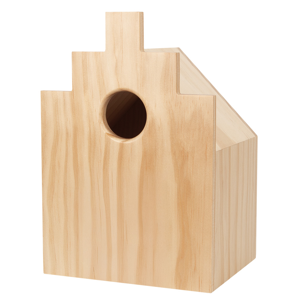 Vogelhuisje nestkastje pimpelmees van hout Vogelhuisje nestkastje pimpelmees van hout